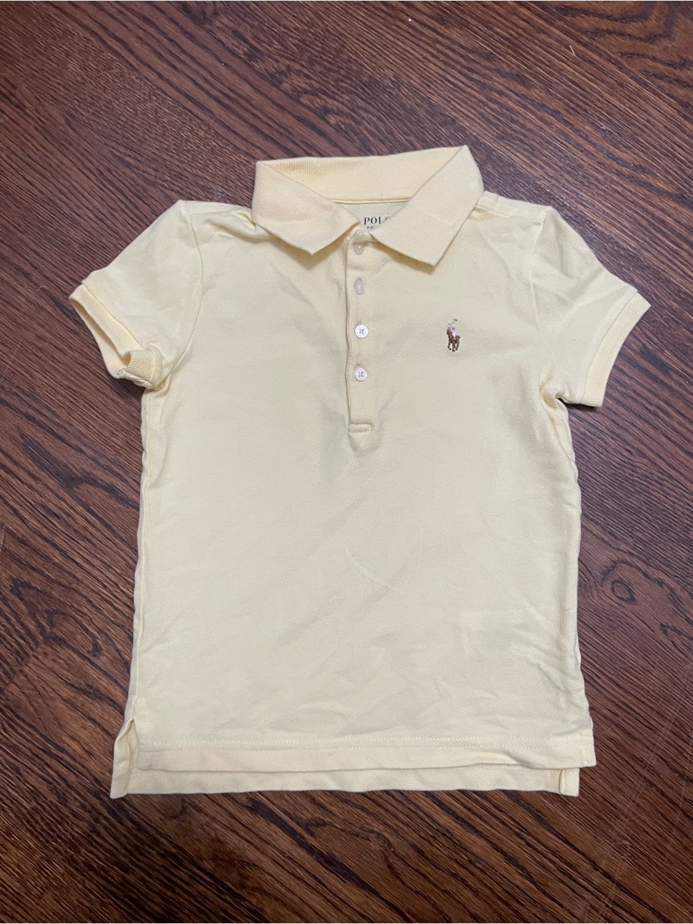 Polo by Ralph Lauren Pale Yellow Girls' Polo Shirt
